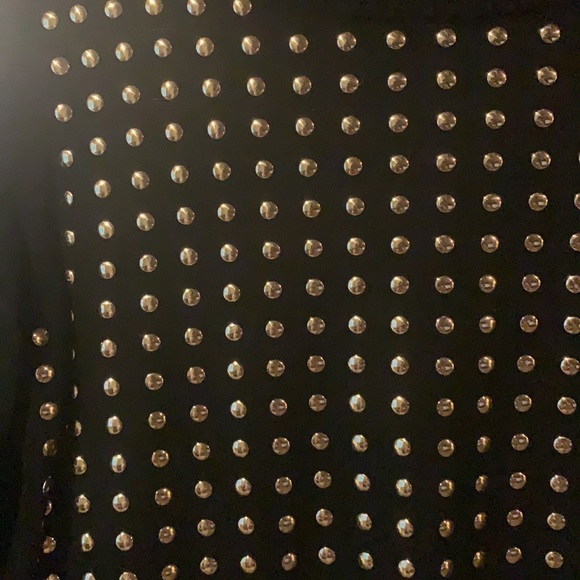 Express lightweight sweater with sequin detail, size S. Royal blue and black - Picture 7 of 8